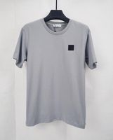 Wholesale Mens T Shirts Tees Polos Summer simple logo lovers T shirt Active comfortable cotton men short sleeves Fashion round neck youth top Cpcompany Black Pink