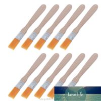 Wholesale 10Pcs Wooden Handle Brush Nylon Bristles Welding Cleaning Tools For Solder Flux Paste Residue Keyboard PC F16 Dropshipping