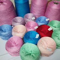 Wholesale 100 natural soft mercerized cotton crochet silk tencel baby knitting yarn hand knitted weaving sewing scarf thread g