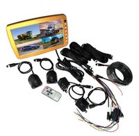 Wholesale Car Rear View Cameras Parking Sensors Inch ch AHD Recorder DVR Monitor Vehicle Truck Night Vision Camera Security Surveillance Quad S