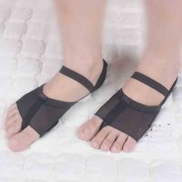 Wholesale 1 Pair Cotton Comfy Foot Pad Belly Ballet Dance Toe Pad Practice Shoes Foot Dance Socks Gaiters High heeled shoe Pad FX1020