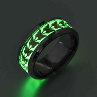 Wholesale New luminous orcent ring cute butterfly ring quick sale concert