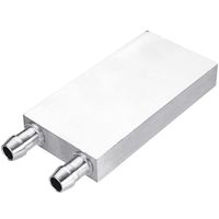 Wholesale Aluminum Liquid Water Cooling Block For Computer Cpu Radiator Pc And Laptop Silver Heat Sink System Pads