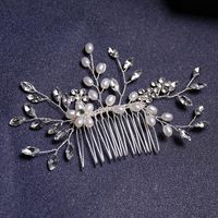 Wholesale Hair Clips Barrettes The European And American Style Girl Bride Head Dress Wedding Accessories Combs Delicate Korean Manual Twist Act Tast