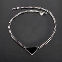 Wholesale Fashion chain necklace for mens and women party wedding engagement lovers gift jewelry with box NRJ