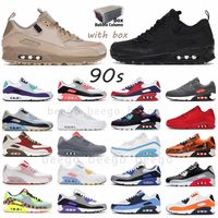 Wholesale with box for Men women S Running shoes trainers Mesh white Green Camo infrared UNC Volt Infrared triple black mens Designer Sports Sneakers Eur max airmax