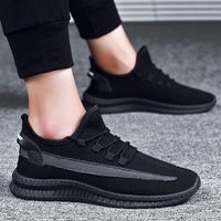 Wholesale Summer sports shoes leisure trend Fashion lace up Black white fluorescent with outdoor dating trend light comfortable Sneakers size39