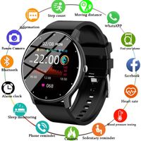 Wholesale LIGE New Smart Watch Men Heart Rate Sport Multifunction Waterproof Full Touch Screen Smartwatch Man Women For Huawei Xiaomi