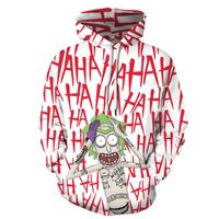Wholesale Hoodie D Hooded Sweatshirt casual men s coat Rick and Morty couple Sweater