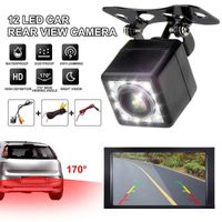 Wholesale Vacuum Cleaner Universal Car Reversing Rear View Camera LED Night Vision Backup Parking Reverse Waterproof Wide Angle HD Color Image