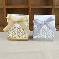 Wholesale Sweet Cake Gift Candy Boxes Bags Anniversary Party Wedding Favours Birthday Party Supply Favor V2