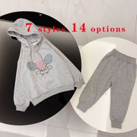 Wholesale Baby Child Sweatshirt Kids Clothing Sets Sweater Fashion Boy Girl Hoodie Two piece Suit Suits Sweatpants Styles Options Size