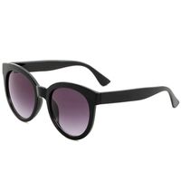 Wholesale Vintage Multi Color Eyewear Engraved Letter Sunglasses Men Round Driving Sun Glasses Women Animal Print Eyeglasses