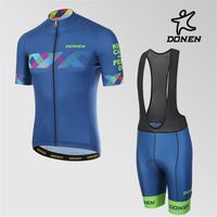 Wholesale Cycling Jersey Sets DONEN Riding Clothing Set Running Swimming Professional Skin Suit Men Bike Bicycle Sports Triathlon Clothes