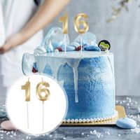 Wholesale Other Festive Party Supplies Set th Birthday Candles Decoration Number Shape Cake Toppers