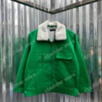 Wholesale 21ss mens women designers baseball Jackets emboss pattern letter clothes streetwear Coats Outerwear long sleeve men Clothing green M XL