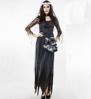 Wholesale Theme Costume Character Cosplay Costumes Women Sexy Halloween Masquerade Party Black Lace Club es Clothes CYZ