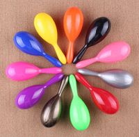 Wholesale Plastic Spanish Maracas Mexican Costume Hawaii Hula Dance Accessory Noise Makers Party Christmas New Year