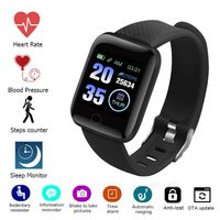 Wholesale Watches Digital Watch Man Woman Sports Fitness Bracelet Pedometer Measurement Heart Rate Monitor Sport Wach Smart Watch Kids Wrist