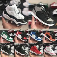 Wholesale Kids s Concord Jumpman Children Basketball Shoes s Light Smoke Grey Bred Legend Blue Space Jam Outdoor Sports High Multicolor Small Big Boy Girl Trainers Sneakers