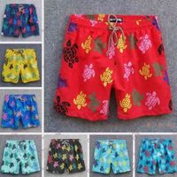 Wholesale Mens Summer Swim Short Vilebrequin Bermuda Beach Clothing TURTLES Newest Summer Casual Shorts Men Fashion Style QU