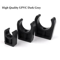 Wholesale High Quality ID mm UPVC Pipe Carrier Clamp Irrigation System Connector Fittings Steady Fixed U type Water Clip Clamps Watering Equipme