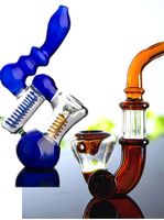 Wholesale smoking pipes Spoon Glass Pyrex Oil Burner Cool Hand Pipe Straight Tube