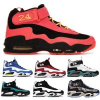 Wholesale Griffey Mens Basketball Shoes Sneakers Maxes Freshwater Black Light Photo Blue Cincinnati Red Varsity Royal Classic Tennis Trainers