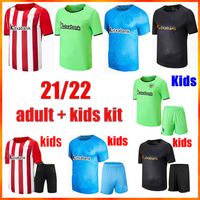 Wholesale 21 Newest Bilbao Soccer Jersey football t shirt for men kids kit home away WILLIAMS goalkeeper Athletic I MARTINEZ RAUL GARCIA YURI B MUNIAIN YERAY Camiseta leones