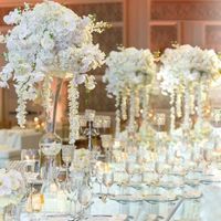 Wholesale Vases Clear Acrylic Wedding Table Centerpieces For Flower Stand Base And Decorations AB0060