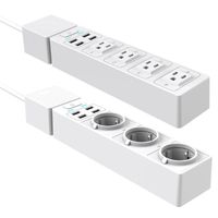 Wholesale Smart Power Plugs APP Voice Control USB Wifi Strip Sockets For Alexa Google IFTWorking Temperature Degrees