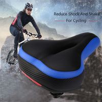 Wholesale Cushion Decorative Pillow Comfortable Wide Big Bum Bike Bicycle Gel Cruiser Extra Sporty Soft Pad Saddle Seat Suitable For Any Type Of