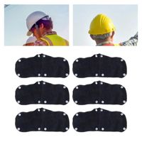 Wholesale Sweatband Set Good Absorption Reusable Polyester Skin friendly Fine Texture Helmet Sweat Strap For Worker