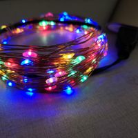 Wholesale DC V USB LED String Lights M M Copper Wire Waterproof Fairy Light Garland For Home Christmas Wedding Party Decoration