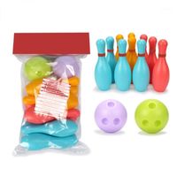 Wholesale Fitness Balls Kids Bowling Set Suitable As Toy Gifts Early Education In Outdoor Games Great For Toddler Preschoolers Child