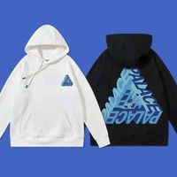 Wholesale Designer Luxury Autumn And Winter Palaces Classic Phantom Melting Triangle Hip Hop Hoodie Of Black White Men Women Casual Sweater Hooded