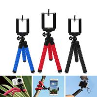 Wholesale Mini Octopus Tripod For Camera Phone Holder Stick Flexible Clip Stand With Selfie Remote Smartphone Bracket Cell Mounts Ho Holders