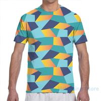 Wholesale Men s T Shirts Blue Aqua Navy Abstract Men T Shirt Women All Over Print Fashion Girl T Shirt Boy Tops Tees Short Sleeve Tshirts