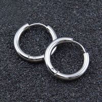 Wholesale 24K For Women Stainls Steel Fashion Plated Big Hoop Gold Filled Earrings Wholale