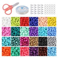 Wholesale 2 mm Glass Seed Beads Jewelry Making Kit Beads for Bracelets Bead Craft Kit Set Glas Seed Letter Alphabet DIY Art and Craft Q2