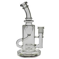 Wholesale CARTON Hookahs SAML Inch Tall Klein Dab Rig Recycler Bong Water Pipe Female joint size mm PG5089 Ship By Free Fedex UPS DHL
