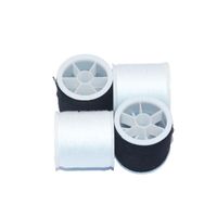 Wholesale Sewing Notions Tools M Polyester Yarn Thread Machine Strong And Durable White Black Non Elastic