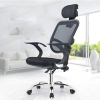 Wholesale Living Room Furniture High Quality Computer Chair Modern Minimalist Human Body Office Home Seat Reclining Boss Swivel Game Net Material