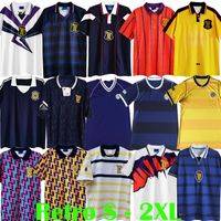 Wholesale 1978 World Cup Scotland Retro Soccer Jerseys Vintage Collection football shirts STACHAN McSTAY kits Uniforms