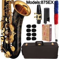 Wholesale Japan Saxophone ex Black Lacquer with Case Sax Tenor Mouthpiece Ligature Reeds Neck Musical Instrument Accessories