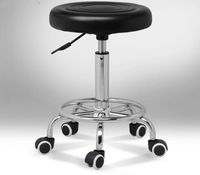 Wholesale Living Room Furniture Round Swivel Chair Lifting Adjustable Height Rotatable Office Bar Hair Salon Reception Stool Simple Design Colors