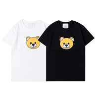 Wholesale Mens T Shirt Summer Small animals tee Black White Clothes Fashion Casual Designers Men S Clothing Brand short sleeve pattern Tees Womens designer t shirts