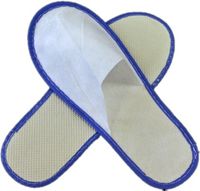Wholesale Cheapest nice quality soft one time slippers disposable shoe home white sandals hotel babouche travel shoes