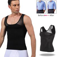 Wholesale Women s Shapers Men Body Shaper Belly Control Slimming Shapewear Waist Trainer Man Corrective Posture Vest Modeling Underwear Corset