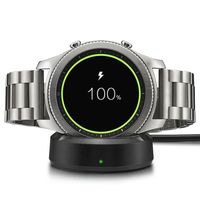 Wholesale s Wireless Fast Charger for Samsung Gear S3 Frontier S2 Watch Charger for Samsung Galaxy Watch black colors new stylea29